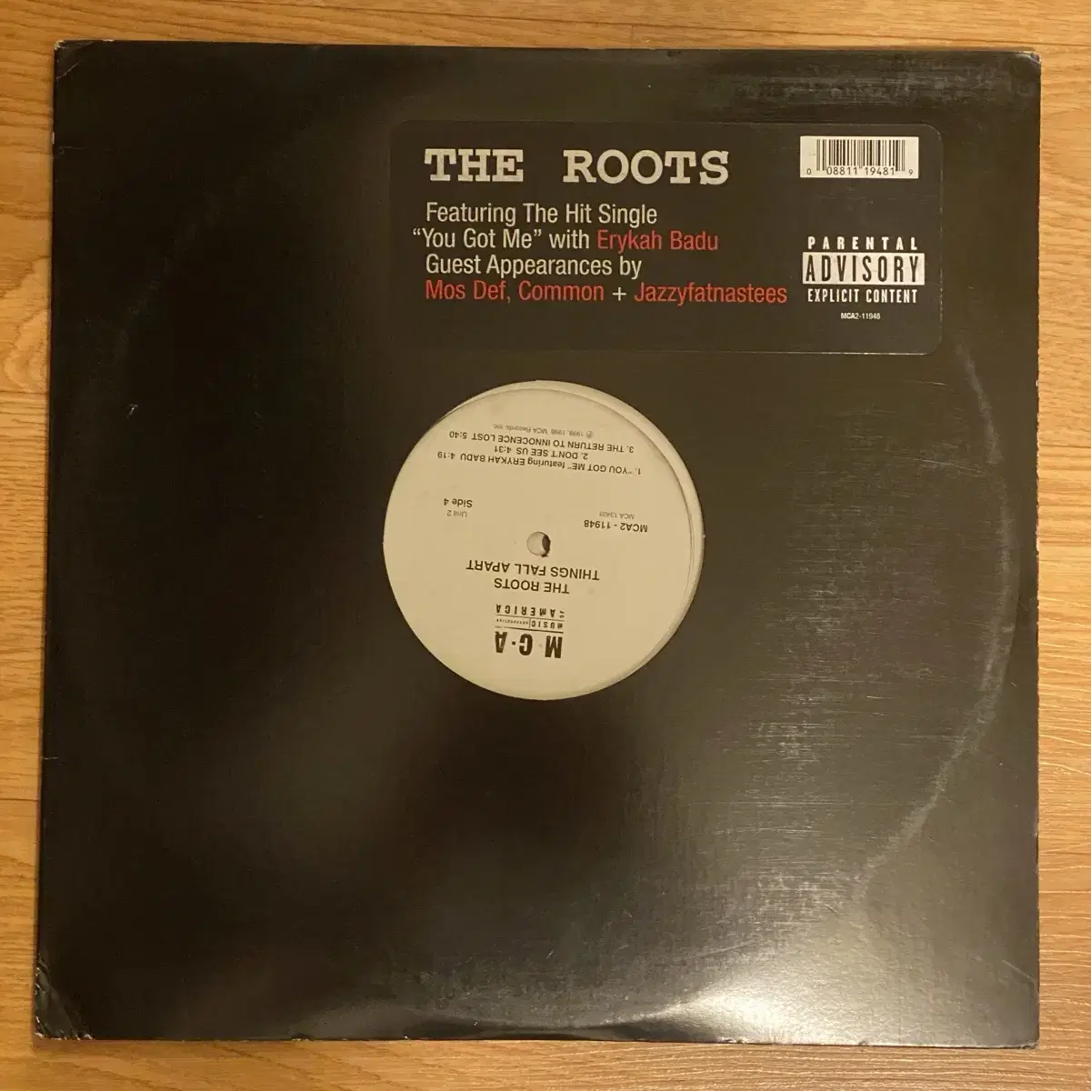 The Roots / Things Fall Apart lp 더루츠 엘피